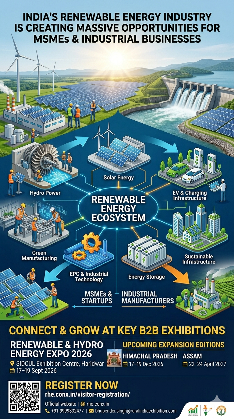 Read more about the article Hydro Power and Renewable Infrastructure Are Driving New Industrial Growth in India
