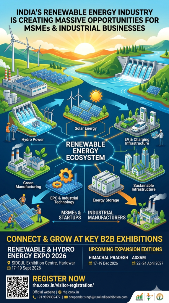 Read more about the article Renewable & Hydro Energy Expo 2026 – India Clean Energy Industrial Growth