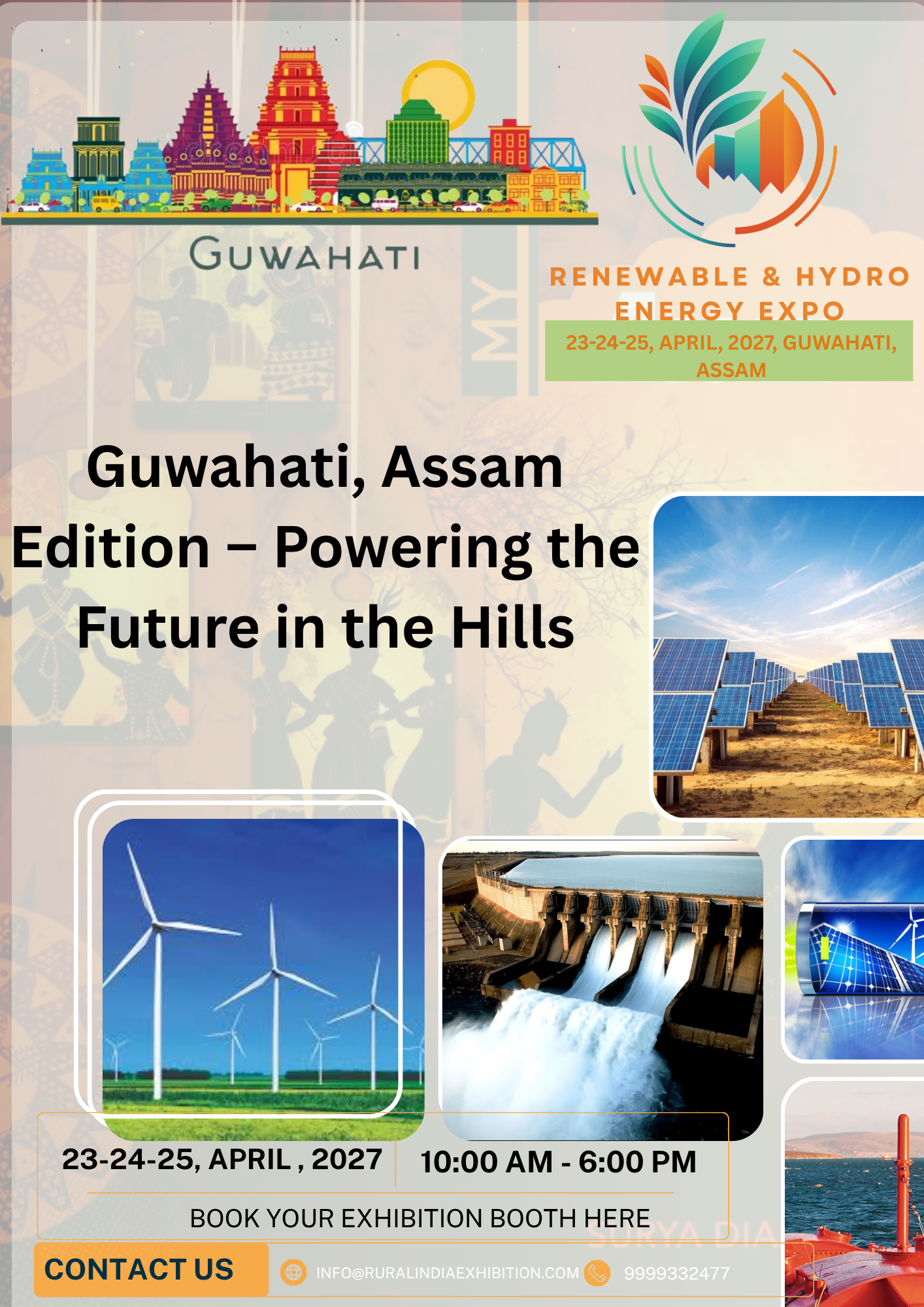 Renewable and Hydro Energy Expo Assam (RHE Guwahati) logo